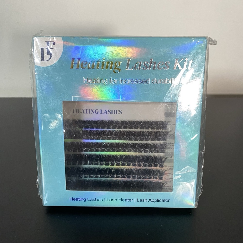 DIY Heating Lashes‎ Kit, Black Lashes Extensions